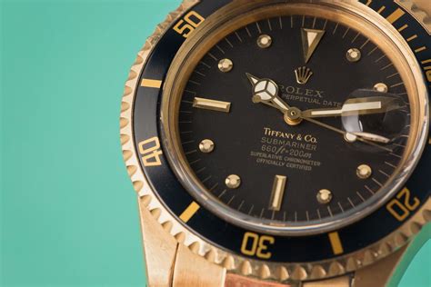 rolex tiffany dial reference